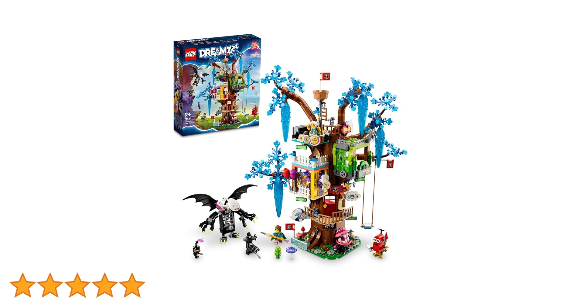 LEGO DREAMZzz 2in1 Fantastical Tree House Toy Set for 9 Plus Year